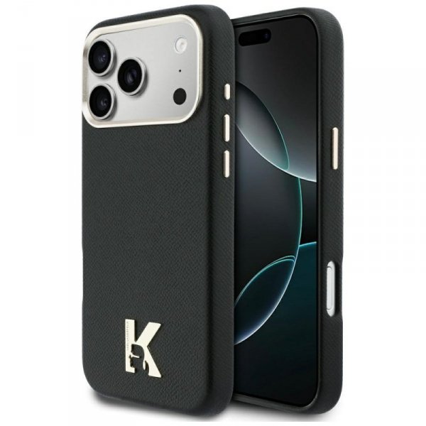 Etui Karl Lagerfeld Karl Head Logo       MagSafe do iPhone 17 Pro Max czarny