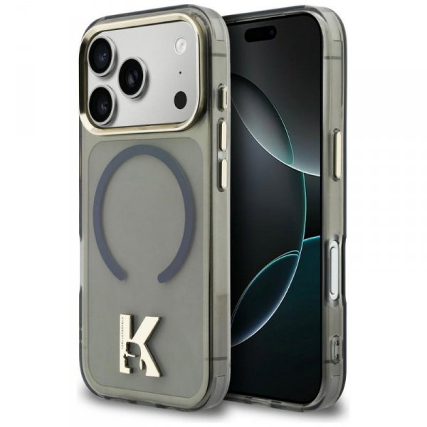 Etui Karl Lagerfeld IML K Head Logo      MagSafe do iPhone 17 Pro czarny