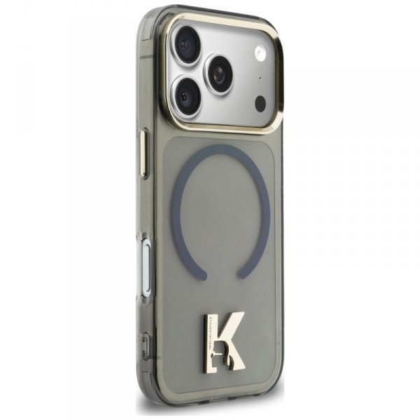 Etui Karl Lagerfeld IML K Head Logo      MagSafe do iPhone 17 Pro Max czarny
