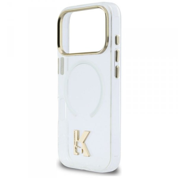 Etui Karl Lagerfeld IML K Head Logo      MagSafe do iPhone 17 Pro Max przezroczysty