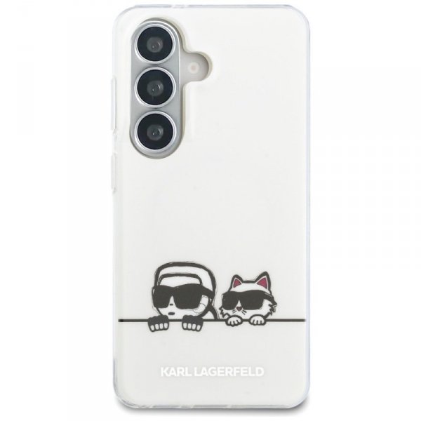 Etui Karl Lagerfeld IML Peekaboo         Karl&Choupette MagSafe do Samsung Galaxy S26+ przezroczysty