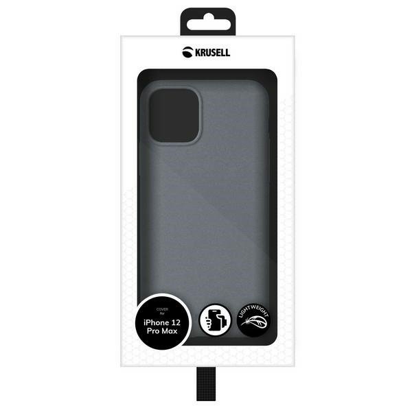 Krusell SandCover iPhone 12 Pro Max 6,7&quot; kamienny/stone 62187