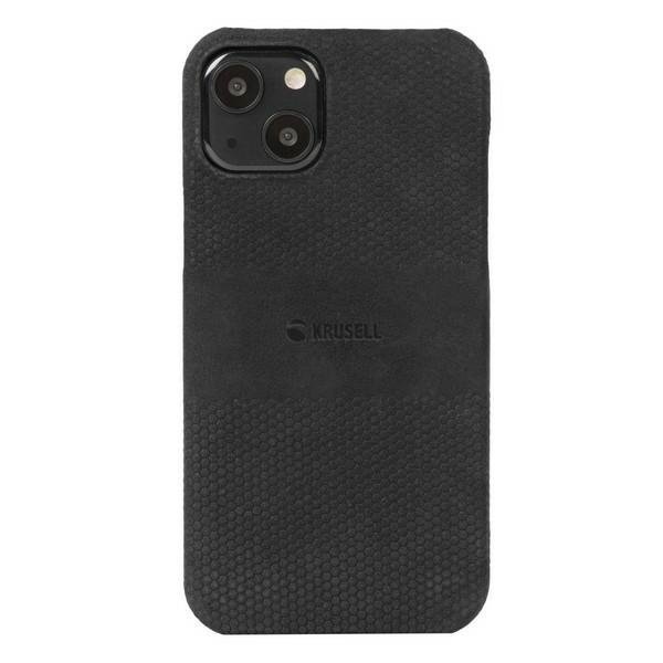 Krusell Leather Cover iPhone 13 / 14 / 15 6.1&quot; czarny/black 62400