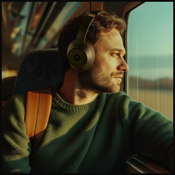 Słuchawki nauszne Bluetooth Motorola     XT800 ANC czarny