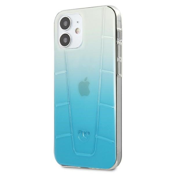 Mercedes MEHCP12SCLGBL iPhone 12 mini 5,4&quot; niebieski/blue hardcase Transparent Line