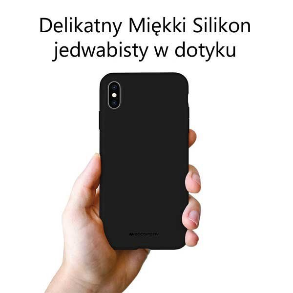 Mercury Silicone Samsung A03s A037czarny/black