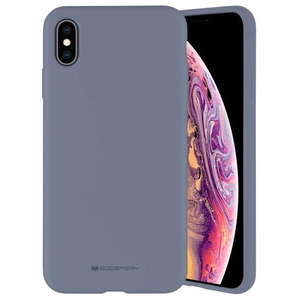 Mercury Silicone iPhone 13 Mini 5,4&quot; lawendowy/lavender gray