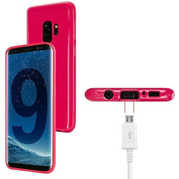 Mercury Jelly Case iPhone 14 / 13  6.1&quot;różowy/hotpink