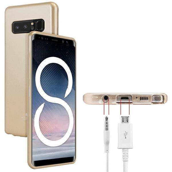 Mercury Jelly Case iPhone 14 Plus6.7&quot; złoty/gold