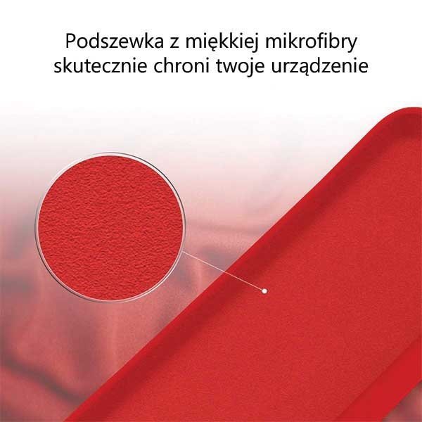 Mercury Silicone iPhone 14 Pro Max 6,7&quot;czerwony/red