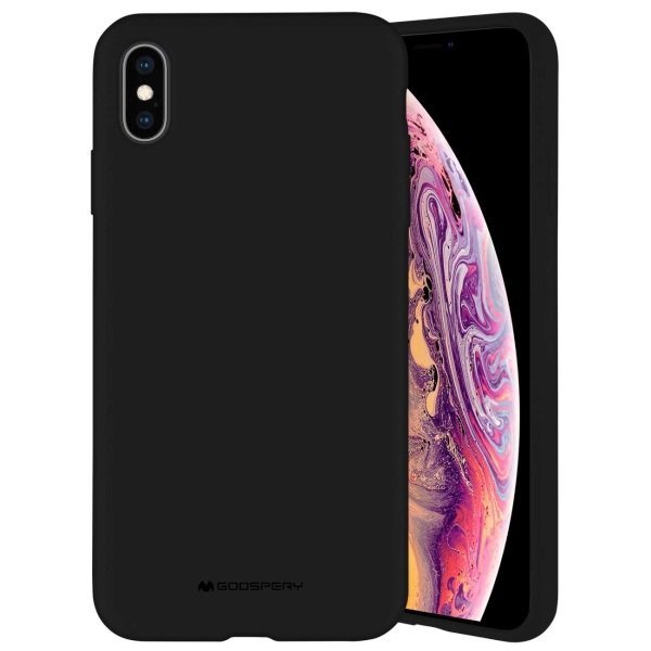 Mercury Silicone iPhone 14 Pro 6,1&quot; czarny/black