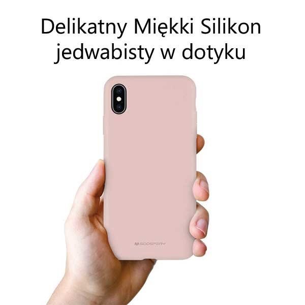 Mercury Silicone iPhone 14 / 13  6,1&quot;różowo-piaskowy/pink-sand
