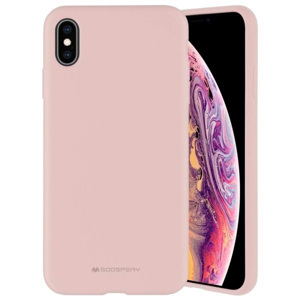 Mercury Silicone iPhone 15 Plus / 14 Plus 6.7&quot; różowo-piaskowy/pink-sand
