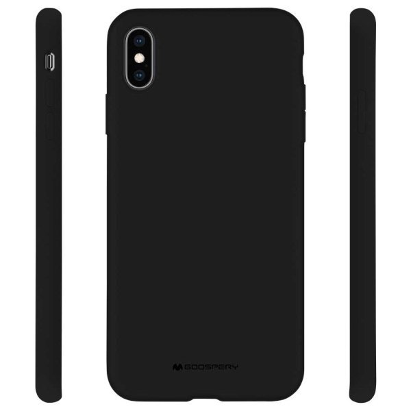 Mercury Silicone iPhone 15 Pro Max 6,7&quot;czarny/black