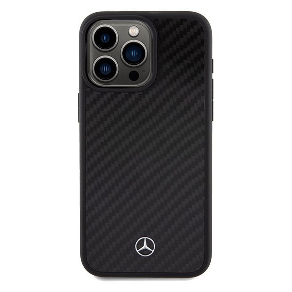 Mercedes MEHCP15XRCABK iPhone 15 Pro Max 6.7&quot; czarny/black hardcase Carbon Fiber Dynamic