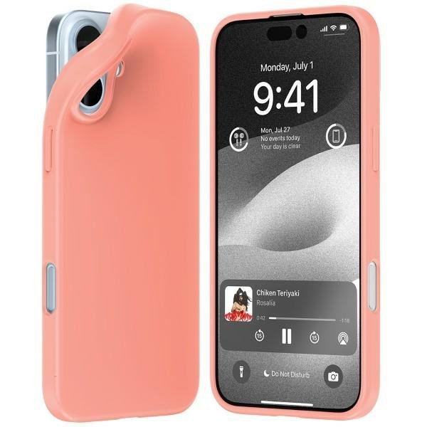 Mercury Soft iPhone 16 Plus 6.7&quot;różowy/pink