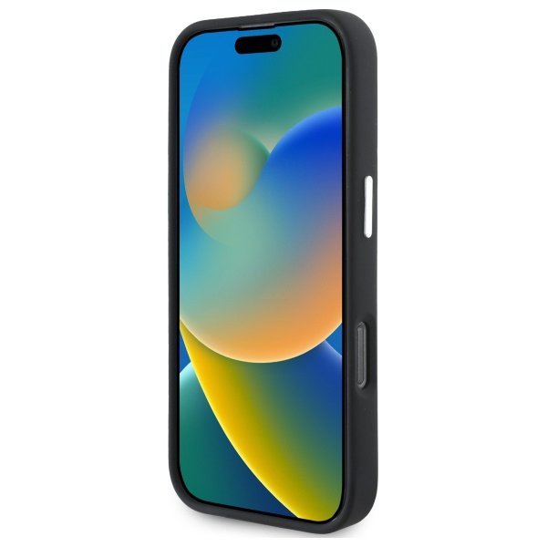 Mercedes MEHMP16X23SUVSK iPhone 16 Pro   Max 6.9&quot; czarny/black hardcase Silicone Vertical Tonal Stripes MagSafe