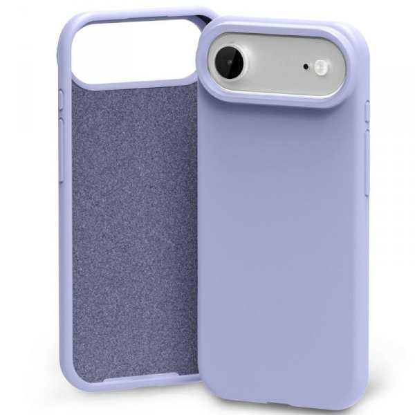 Etui Mercury Silicone do iPhone 17 Air   lawendowa szarość