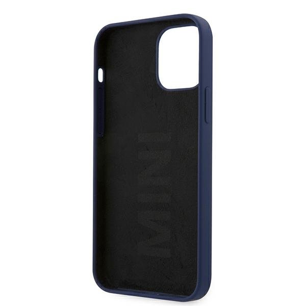 Mini MIHCP12LSLTNA iPhone 12 Pro Max 6,7&quot; granatowy/navy hard case Silicone Tone On Tone