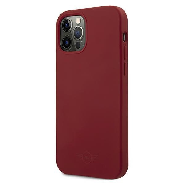 Mini MIHCP12MSLTRE iPhone 12/12 Pro 6,1&quot;czerwony/red hard case Silicone Tone On Tone