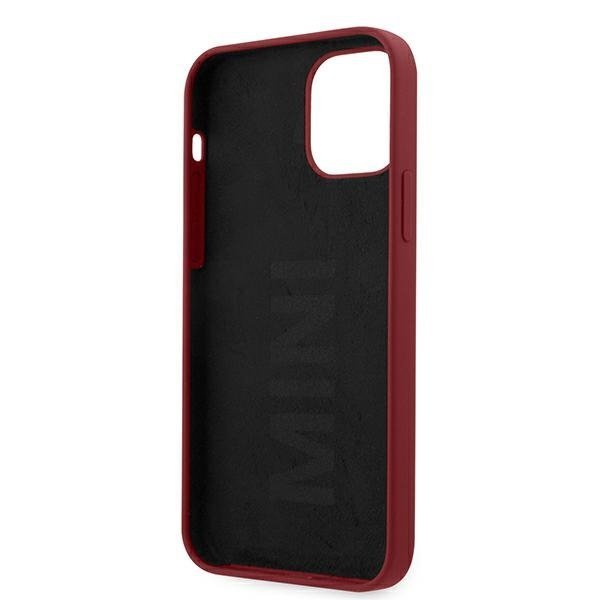 Mini MIHCP12LSLTRE iPhone 12 Pro Max6,7&quot; czerwony/red hard case Silicone Tone On Tone