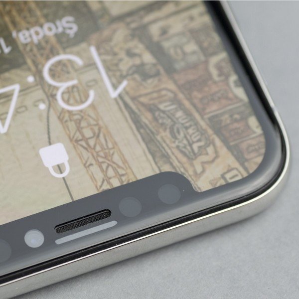 MS ImpactGLASS Edge 3D iPhone 7/8 Plusbiałe/white Antyuderzeniowe szkło hybrydowe na cały ekran 8H