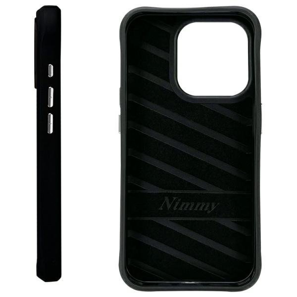 Nimmy etui iPhone 15 Pro Max 6.7&quot;        czarny/black Cool&Cute 2.0 Dog