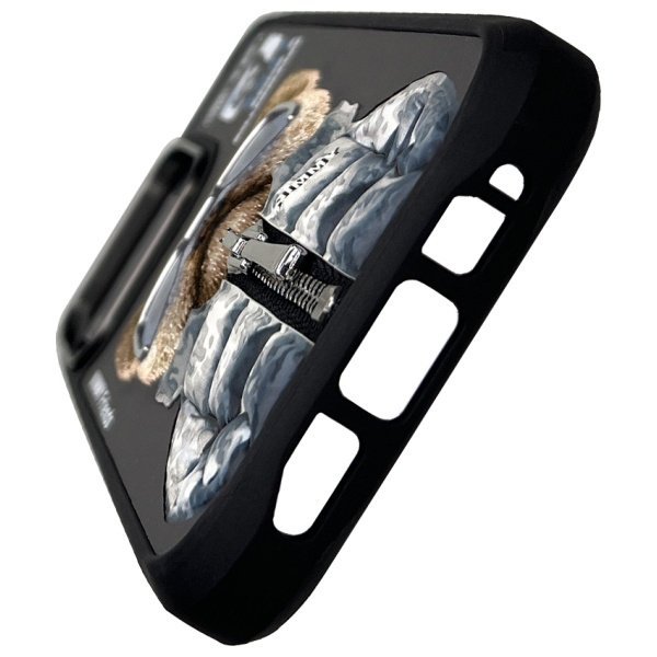 Nimmy etui iPhone 16 Pro 6.3&quot;            czarny/black Cool&Cute 2.0 Dog