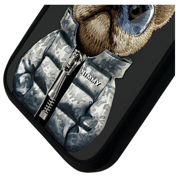 Nimmy etui iPhone 16 Pro Max 6.9&quot;        czarny/black Cool&Cute 2.0 Dog