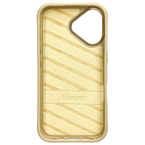 Nimmy etui iPhone 16 6.1&quot; khaki          Cool&Cute 2.0 Cat