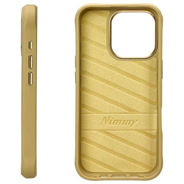 Nimmy etui iPhone 16 Pro Max 6.9&quot; khaki  Big Eyed Pet 2.0 Cat