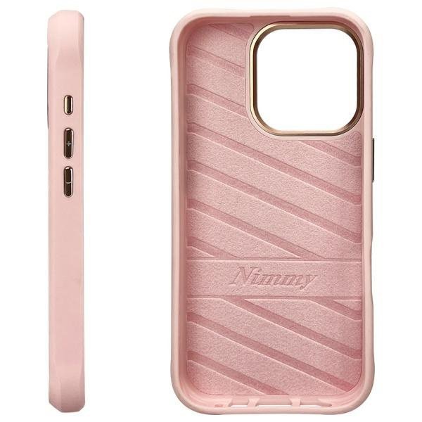 Nimmy etui iPhone 16 Pro Max 6.9&quot;        różowy/pink Big Eyed Pet 2.0 Cat
