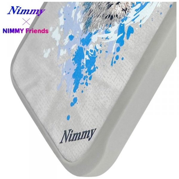 Etui Nimmy Pantera MagSafe do iPhone 16  jasnoszary