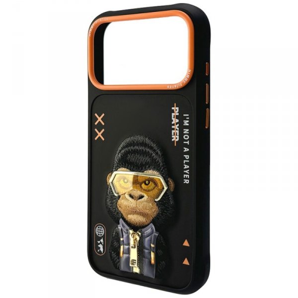 Etui Nimmy Cool&Cute 2.0 Gorilla do      iPhone 17 Pro czarny