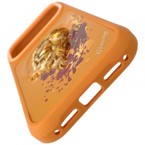Etui Nimmy Lew MagSafe do iPhone 17 Pro  Max pomarańczowy
