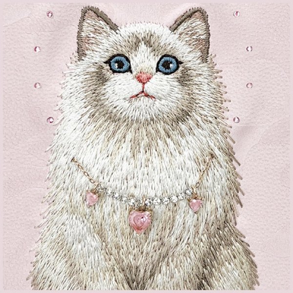 Etui Nimmy Lucky Fashion Cat MagSafe do  iPhone 17 Pro różowy