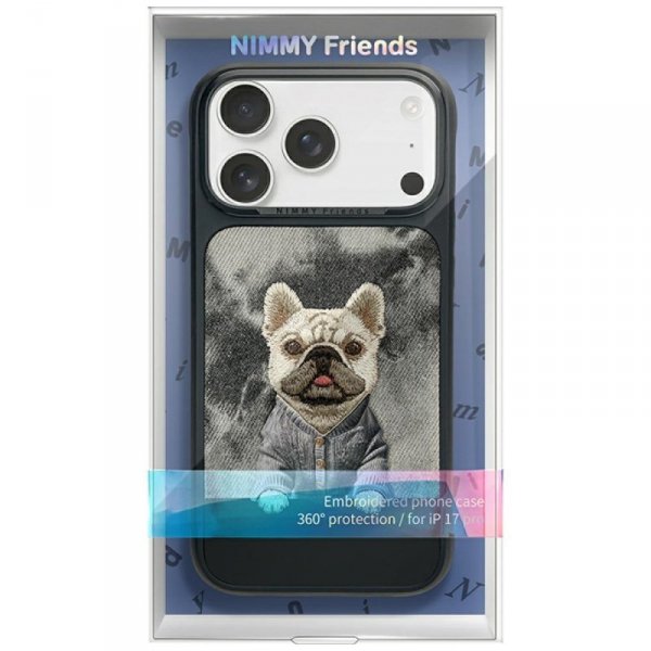 Etui Nimmy Gentle Pets Series Dog        MagSafe do iPhone 17 Pro czarny