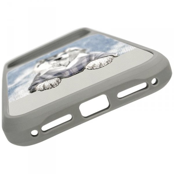 Etui Nimmy Gentle Pets Series Dog        MagSafe do iPhone 17 Pro szary
