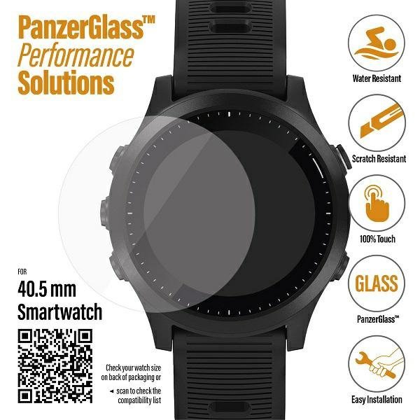 PanzerGlass SmartWatch 40,5mmGarmin/Polar/Fossil