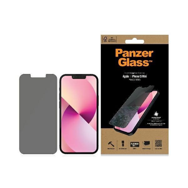 PanzerGlass Standard Super+ iPhone 13 Mini 5,4&quot; Privacy Antibacterial P2741