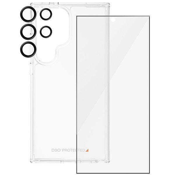 PanzerGlass Bundle 3in1 Sam S24 UltraS928 Hardcase + Screen Protector + Camera Lens B1212+7352