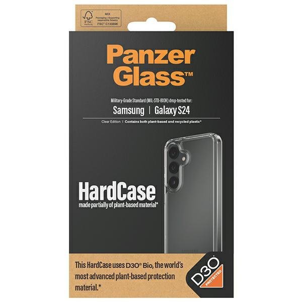PanzerGlass HardCase Sam S24 S921D3O 3xMilitary grade przezroczysty/transparent 1210