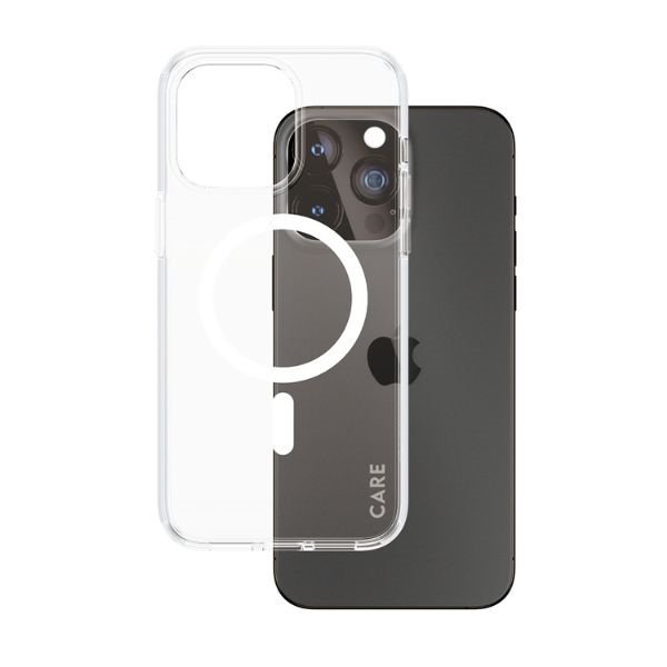 Etui CARE by PanzerGlass Flagship Urban  Combat Case iPhone 15 Pro Max 6,7&quot; MagSafe biały/white 1420