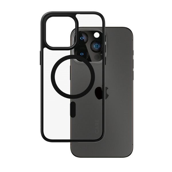 Etui CARE by PanzerGlass Flagship Urban  Combat Case iPhone 15 Pro Max 6,7&quot; MagSafe czarny/black 1428