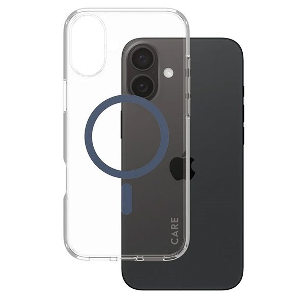 Etui CARE by PanzerGlass Flagship Case   iPhone 16 Plus 6,7&quot; niebieski/blue MagSafe 1367