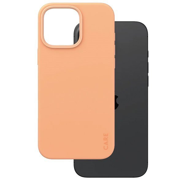 Etui CARE by PanzerGlass Fashion Case    iPhone 16 Pro Max 6.9&quot; brzoskwiniowy/peachy MagSafe 1392