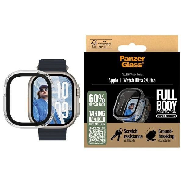 PanzerGlass Snappie Full Body Apple      Watch Ultra 2 przezroczysty/transparent 3721