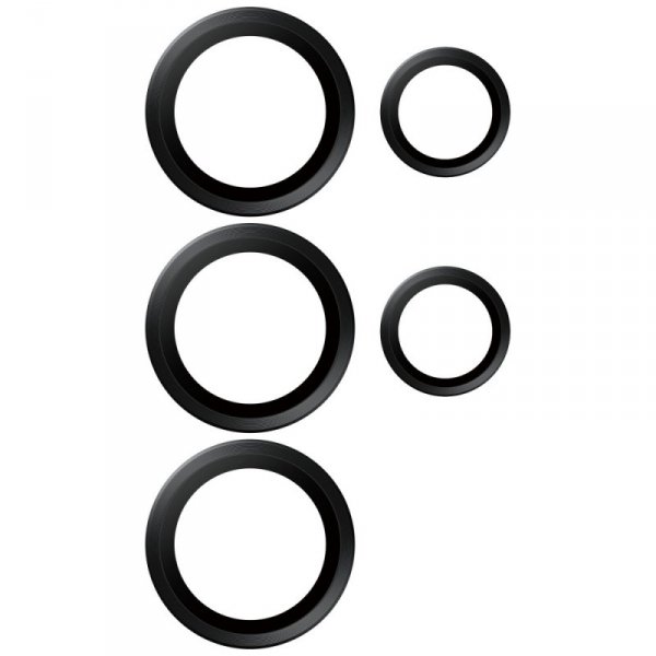 Szkło hartowane na obiektyw PanzerGlass  Hoops Lens Protector do Samsung Galaxy S25 Ultra czarny