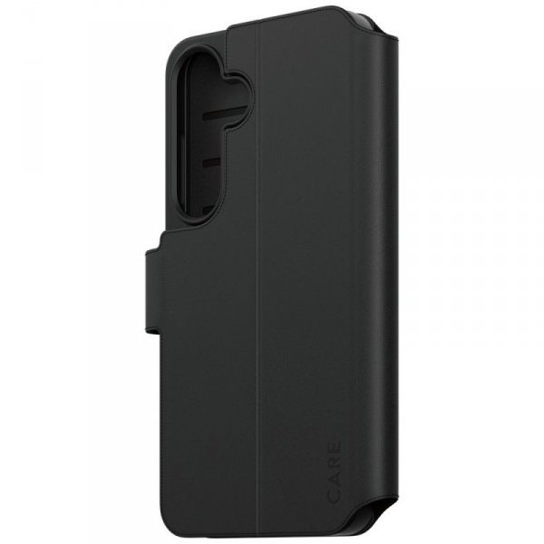 Etui CARE by PanzerGlass Feature Wallet  Kickstand do Samsung Galaxy S25 czarny