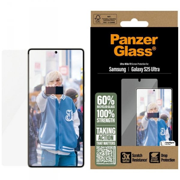 Szkło hartowane PanzerGlass Ultra-Wide   Fit do Samsung Galaxy S25 Ultra